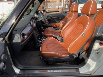 BMW　MINIクーパー　コンバーチブル　サイドウォーク